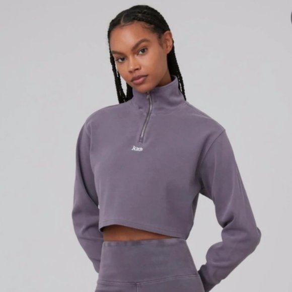 Kith Women Rae Quarter Zip - Size Small - Picture 2 of 3